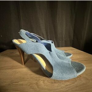 Impo Denim Blue Women's Heels